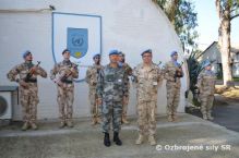 Inpekcia velitea jednotiek UNFICYP 